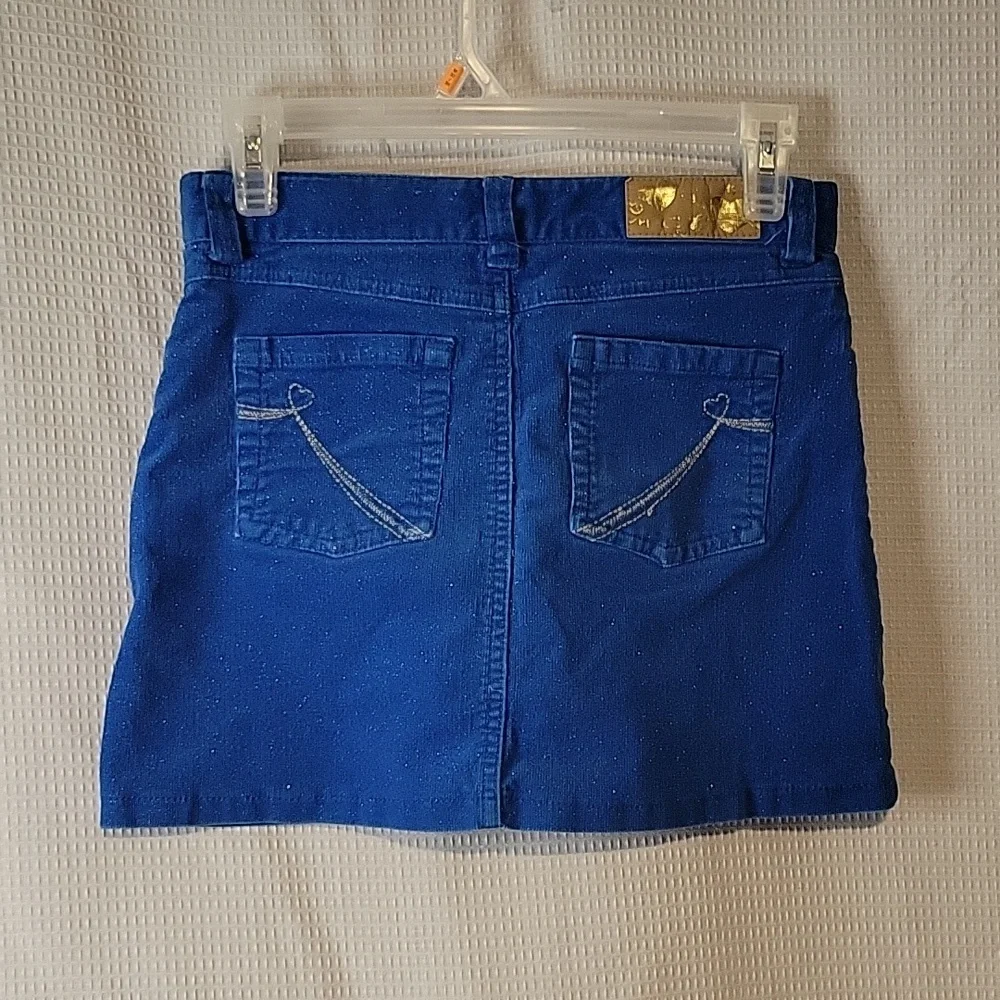 The Children's Place Glitter Stretch Jean Skort